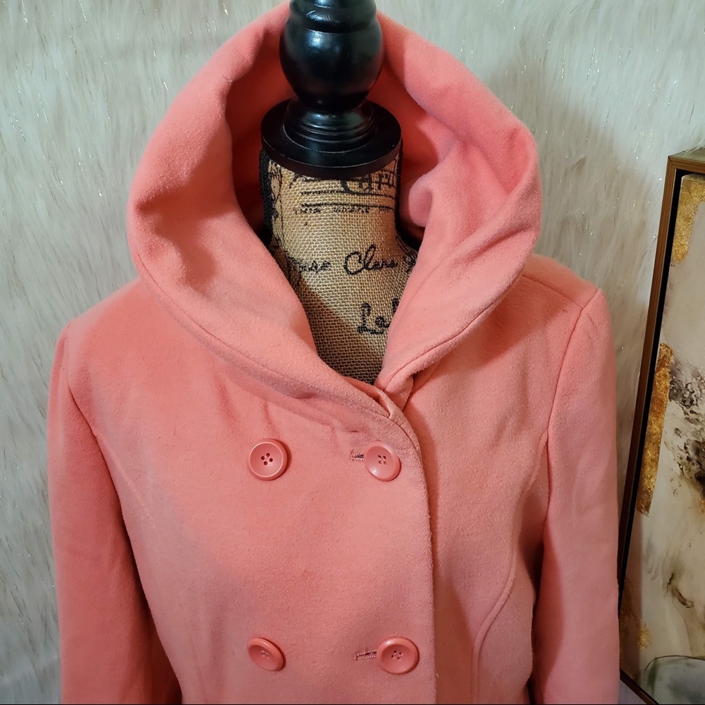 New York & Company peach pea coat - Picture 2 of 10
